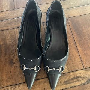 AUTHENTIC vintage GUCCI kitten heels